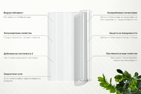 Soft glass transparent