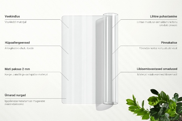 Soft glass transparent