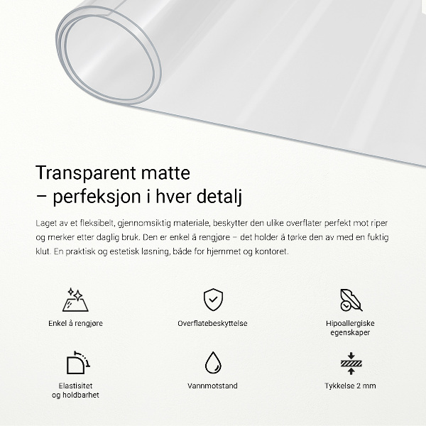 Soft glass transparent