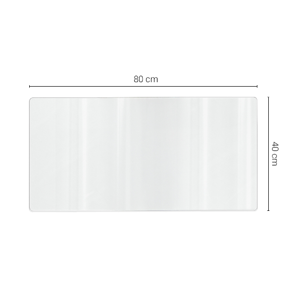 Soft glass transparent