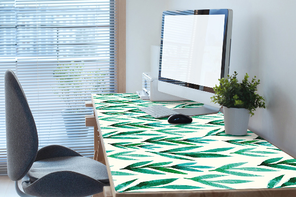 Full desk mat Green leaves