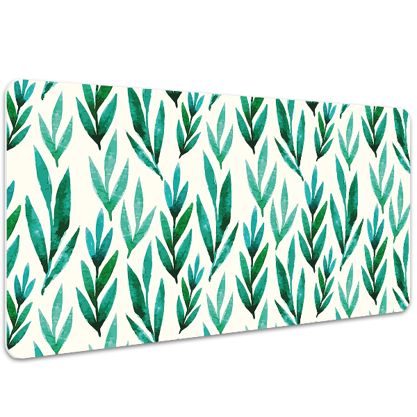 Full desk mat Green leaves