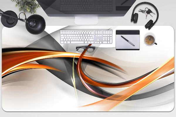 Full desk pad Abstract ribbon