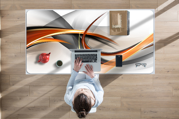 Full desk pad Abstract ribbon