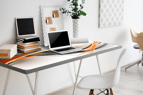 Full desk pad Abstract ribbon