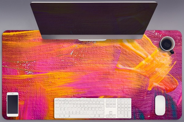 Full desk protector The paint on canvas