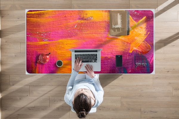 Full desk protector The paint on canvas