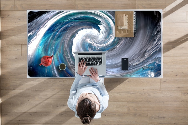 Large desk mat for children Vortex