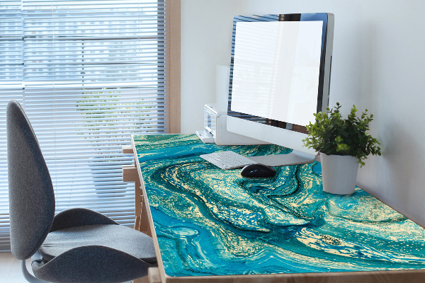 Full desk pad Abstraction blue