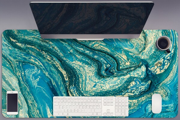 Full desk pad Abstraction blue