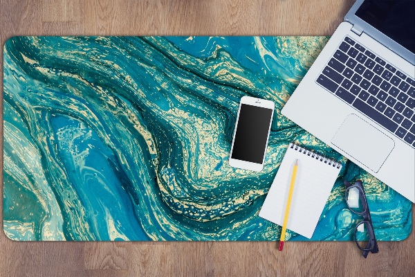 Full desk pad Abstraction blue