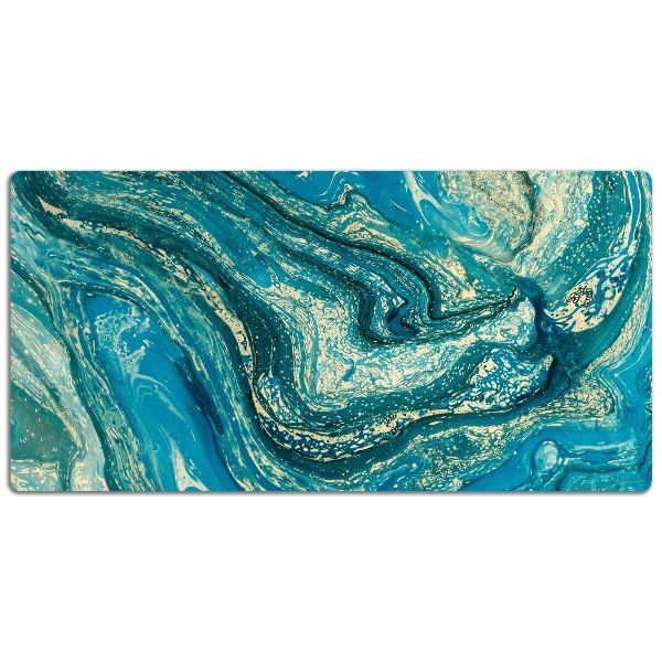 Full desk pad Abstraction blue