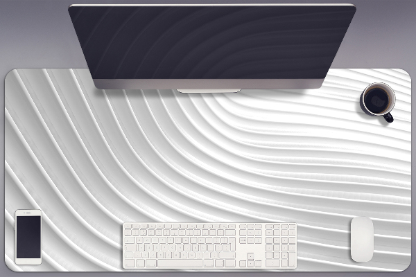 Desk pad white gouging