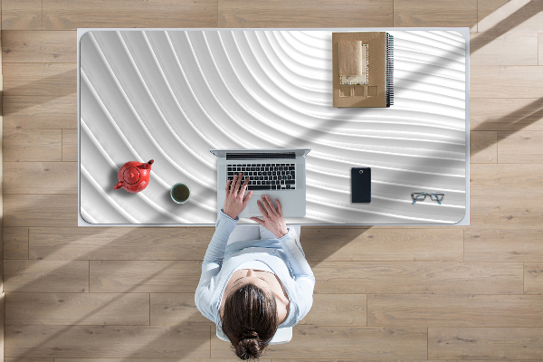 Desk pad white gouging