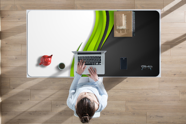 Large desk mat for children Abstraction