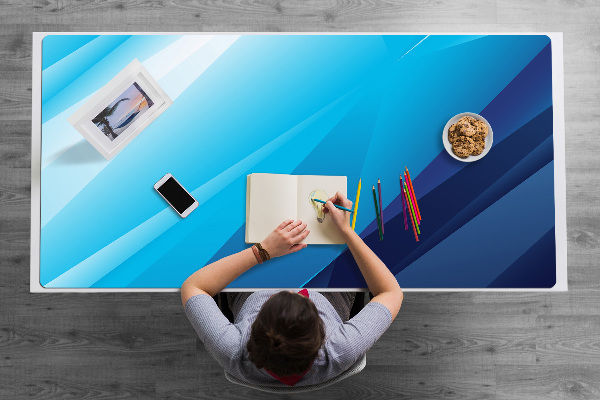 Full desk pad blue shift