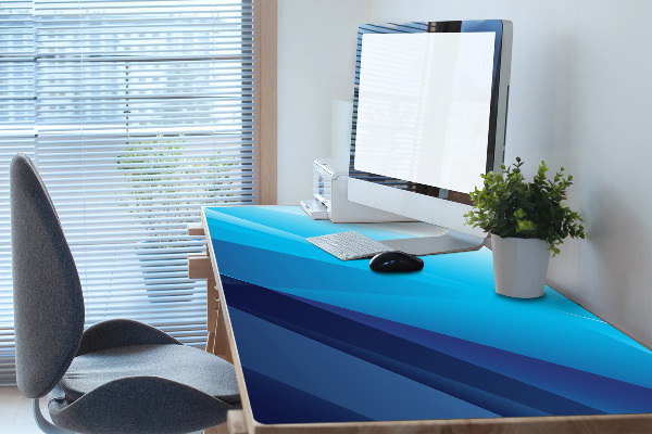 Full desk pad blue shift