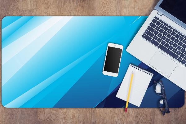 Full desk pad blue shift