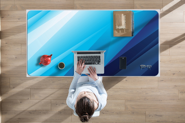 Full desk pad blue shift