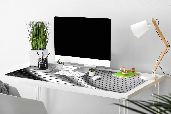 Large desk mat for children metallic