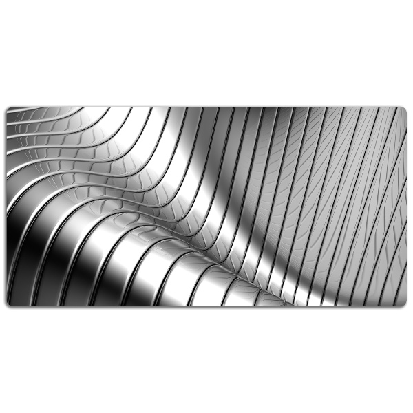 Large desk mat for children metallic