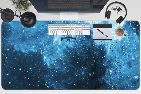 Large desk mat for children Sky at night