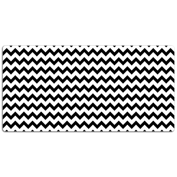 Desk pad black trail