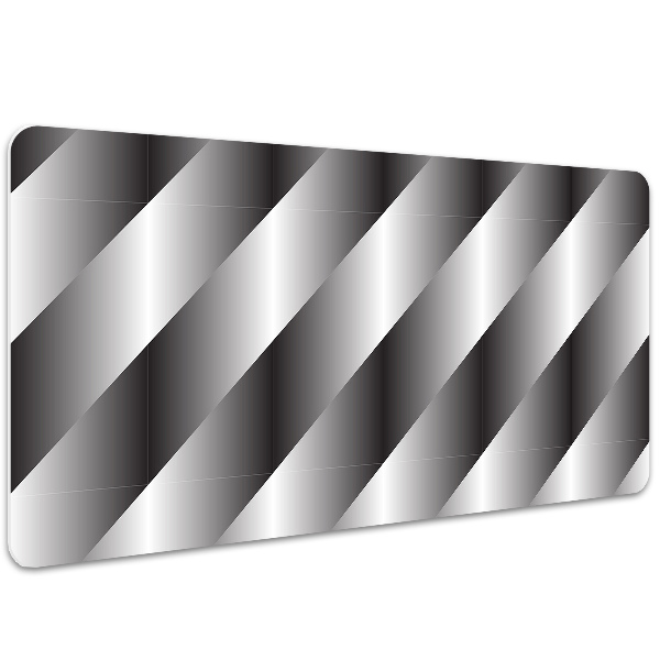 Desk pad metallic basket
