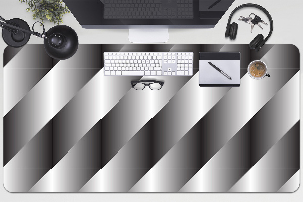 Desk pad metallic basket