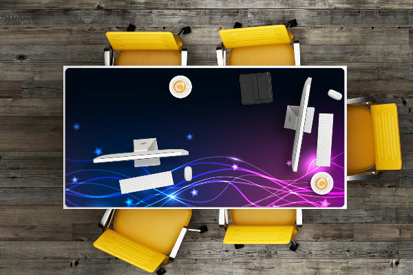 Full desk pad Abstraction space