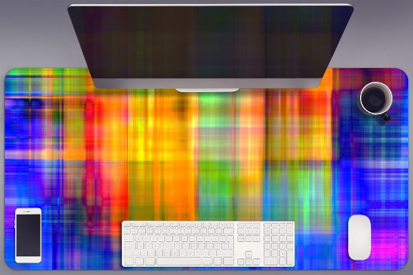 Full desk mat color grille