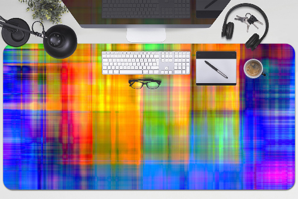 Full desk mat color grille