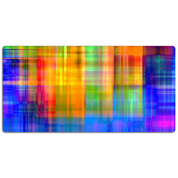 Full desk mat color grille
