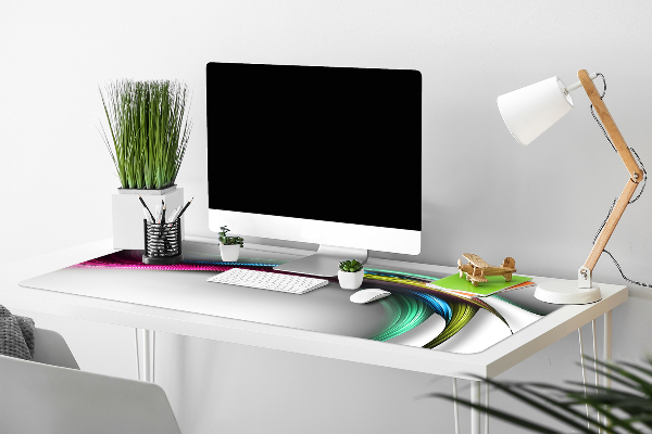 Large desk mat for children Abstraction