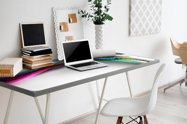 Large desk mat for children Abstraction