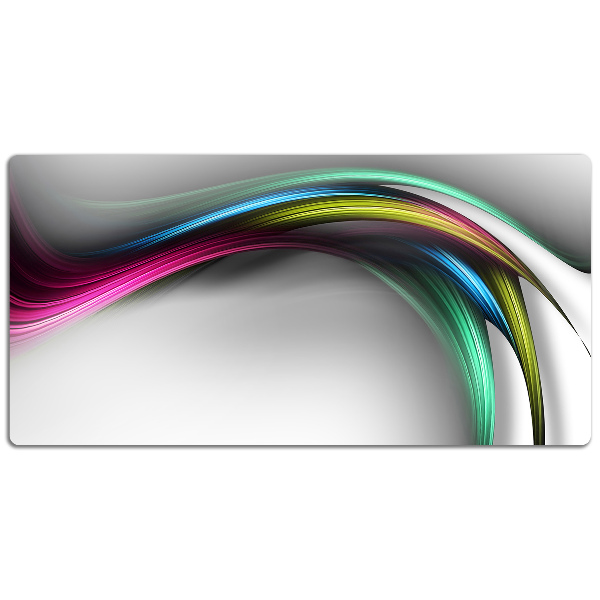 Large desk mat for children Abstraction