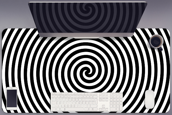Large desk mat for children Spiral