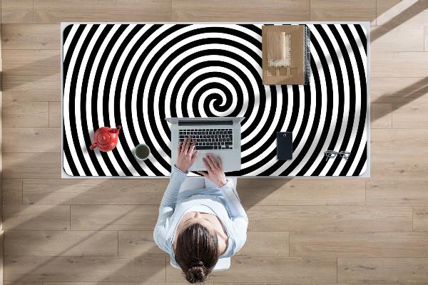 Large desk mat for children Spiral