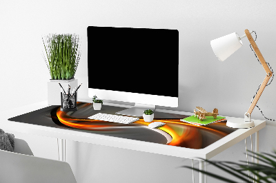 Full desk protector Abstraction orange
