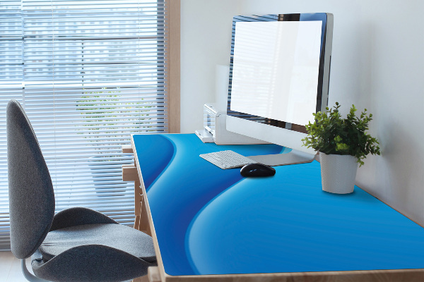 Full desk pad Abstraction blue