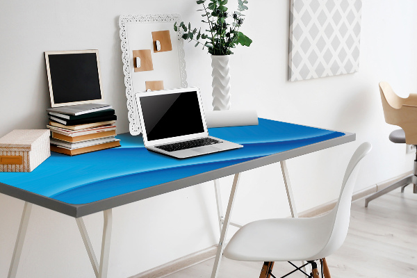 Full desk pad Abstraction blue