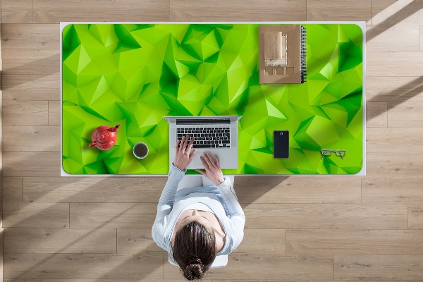 Full desk pad Abstraction green