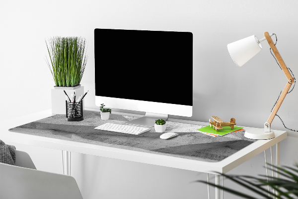 Full desk protector Abstraction concrete