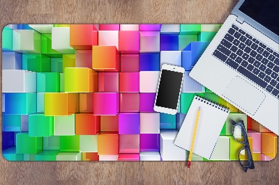 Desk mat Abstraction color