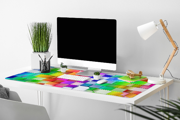 Desk mat Abstraction color