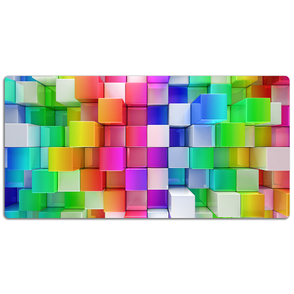 Desk mat Abstraction color