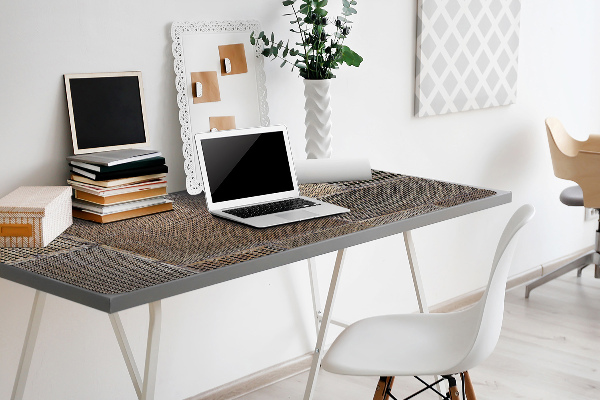 Full desk protector The metal floor