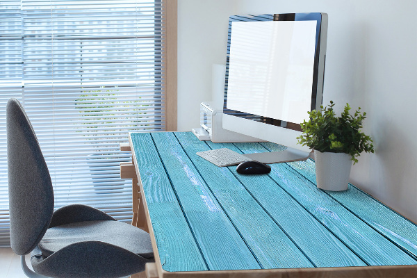 Full desk mat blue boards