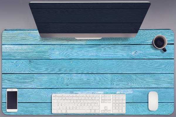 Full desk mat blue boards