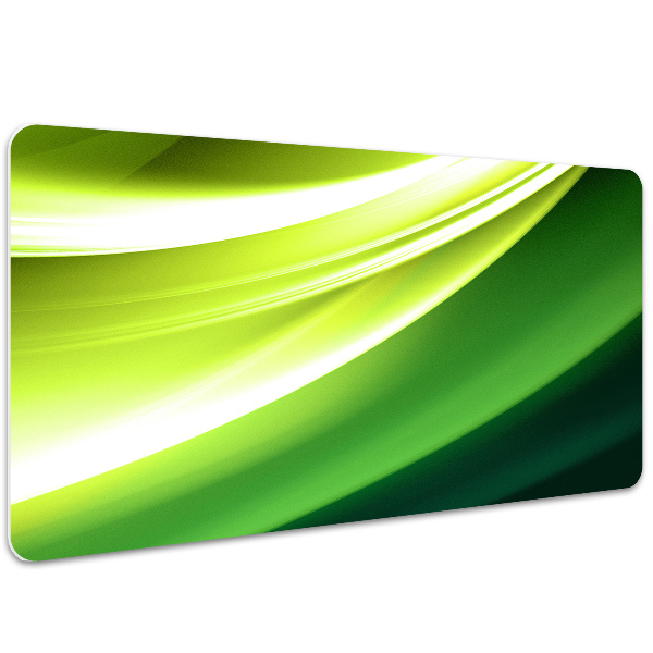 Desk mat Abstraction green